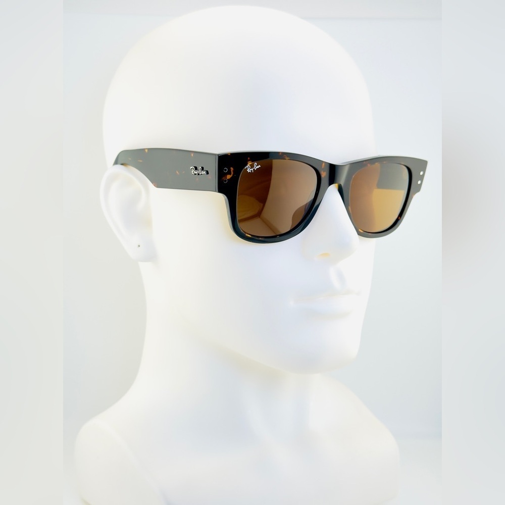 Ray-Ban Sunglasses Mega Wayfarer RB0840-S polished Havana Brown Lenses UNISEX!